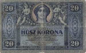 Ungarn p42 20 Korona 1919